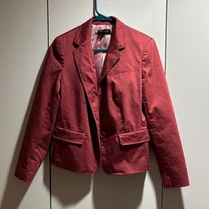 Talbots Classic Red‎ Blazer Women’s Size 10